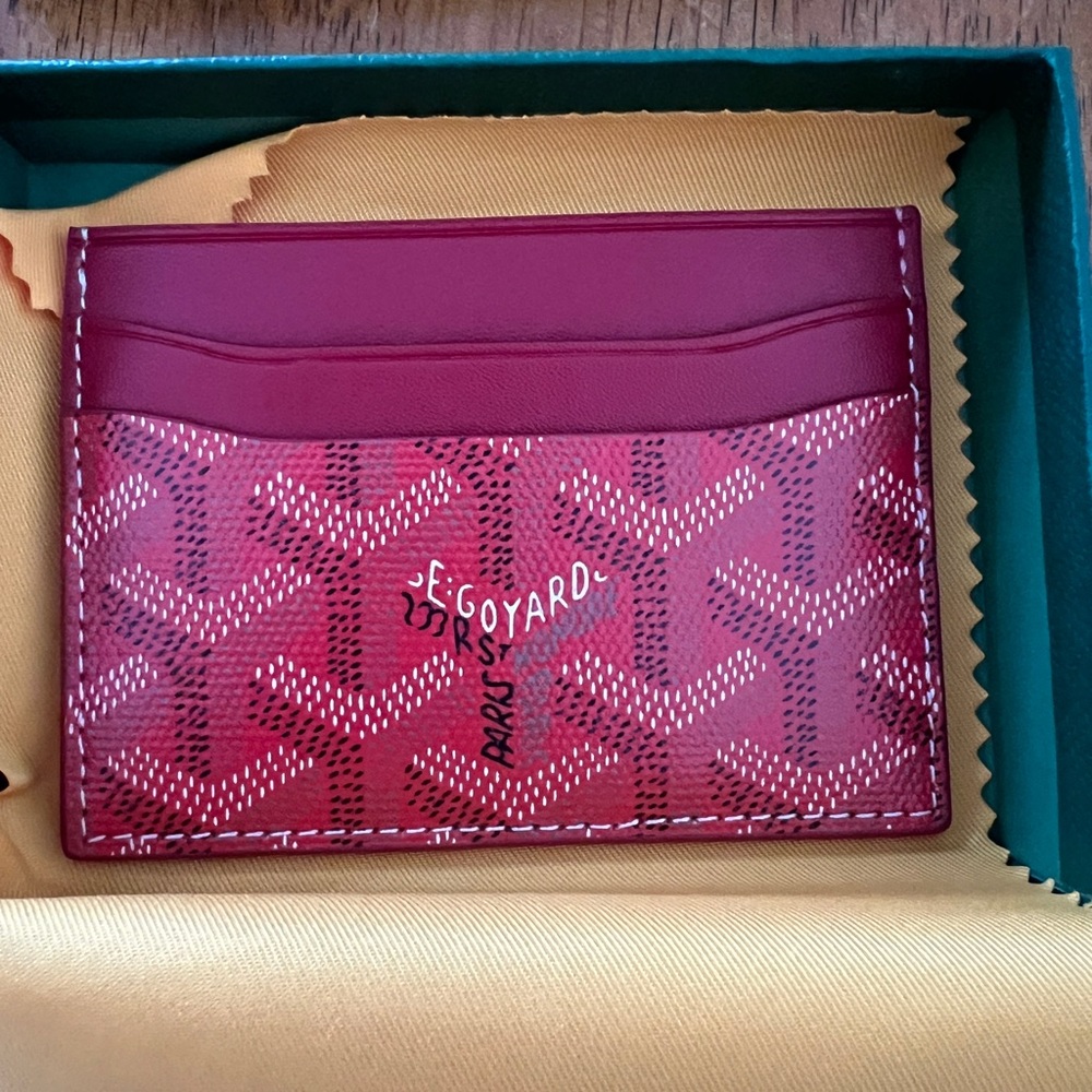 Goyard Saint-Sulpice Card Wallet (Pre-Owned) New Condition